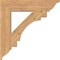 Ekena Millwork Merced Traditional Smooth Bracket, Western Red Cedar, 5 1/2"W x 30"D x 30"H BKT06X30X30MRC01SWR - alternate 2